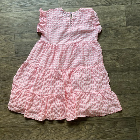 Pink Gingham Mini Dress - Picture 4 of 4